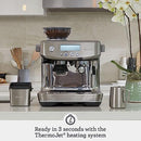 Breville Barista Pro Espresso Machine with Grinder & Frother, BES878BTR1BUS1 - Like New