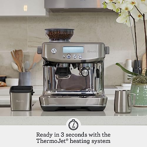 Breville Barista Pro Espresso Machine with Grinder & Frother, BES878BTR1BUS1 - Like New