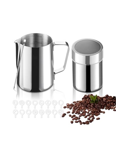 GEVI DUAL BOILER ESPRESSO MACHINE & 4PCS ESPRESSO MACHINE MACHINE - SILVER - Like New