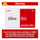 Canon Genuine 070 Black Toner Cartridge High Capacity Compatible with - Brand New