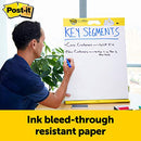 Post-it Meeting Chart 20 x 23 Inches, 20 Sheets Premium Self Stick 563R - WHITE - Brand New
