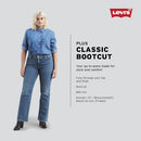 23649-0029 LEVI'S WOMEN CLASSIC BOOTCUT JEANS 14 MEDIUM W32XL32 - STAY PUT - Brand New