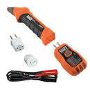KLEIN TOOLS CIRCUIT BREAKER FINDER TOOL KIT DURABLE 2-PIECE SET 80016 - ORANGE - Brand New