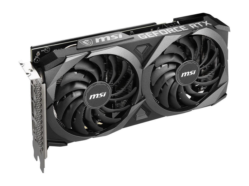 MSI Gaming GeForce 12GB Twin Fan Graphic Card RTX 3060 Ventus 2X 12G OC LHR - Like New
