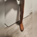 FRANCO SARTO HALEEN OVER THE KNEE BOOTS - SIZE: WOMEN 6.5W - BROWN - Like New