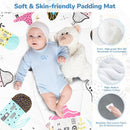 LI'L PENGYU BABY PLAY MAT TUMMY TIME MAT WITH EXCLUSIVE FOLDABLE DESIGN - MULTI - Like New