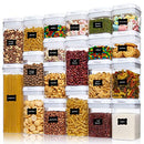 Vtopmart Airtight Food Storage Containers, 20 Pieces B07SKTBMY9 - Like New