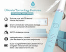 PURSONIC WHITENING USB RECHARGEABLE SONIC TOOTHBRUSH-12 BRUSH HEADS!- 38,000 - Like New