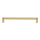 GLIDERITE HARDWARE GLIDERITE SOLID KNURLED BAR PULL CABINET - SATIN GOLD - Brand New