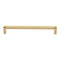GLIDERITE HARDWARE GLIDERITE SOLID KNURLED BAR PULL CABINET - SATIN GOLD - Brand New