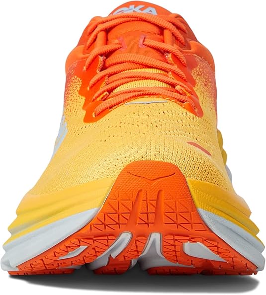 1127953 Hoka Men's Bondi 8 Puffin S Bill Amber Yellow 9.5 Wide - Like New