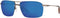 Costa Del Mar SKM-228-OBMP Skimmer Sunglasses - Blue Mirror 580P/Matte Silver Like New