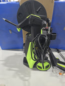 ELECTRIC PRESSURE WASHER, 3800PSI MAX 2.6GPM SMART HIGH PRESSURE - GREEN - Like New
