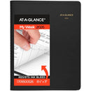 AT-A-GLANCE 2026 APPOINTMENT BOOK PLANNER WEEKLY 8-1/4" X 11" LARGE - BLACK - Brand New