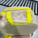 SUN SQUAD™ HARD SIDE COOLER - YELLOW CHECKERED - Like New