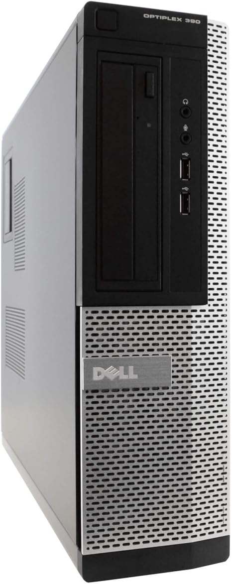 DELL OPTIPLEX 390 SFF i5-2400 8GB 256GB SSD ‎Windows 10 Pro - BLACK/GRAY Like New