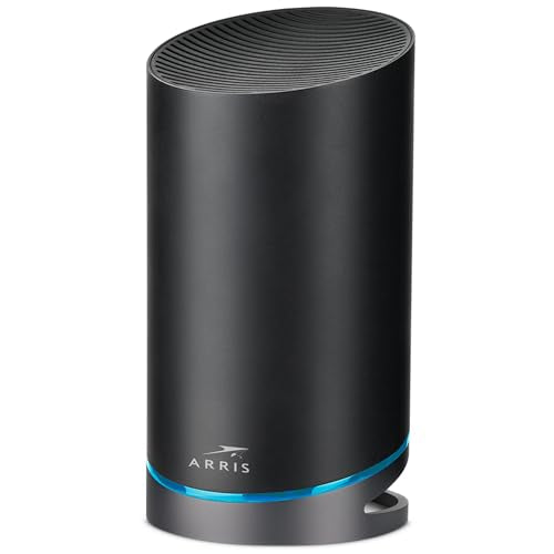 ARRIS SURFBOARD MAX PRO W133 TRI-BAND MESH WI-FI 6 SYSTEM AX11000 - BLACK - Like New