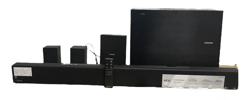 For Parts: Samsung 5.1 Channel Soundbar - HW-KM57C - NO SUBWOOFER  MISSING COMPONENTS