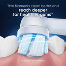 ORAL-B IO GENTLE CARE REPLACEMENT BRUSH 4 HEADS - WHITE - Brand New