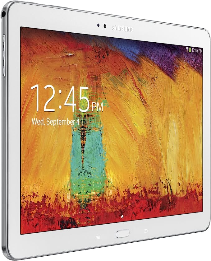 For Parts: SAMSUNG GALAXY NOTE 10.1 2014 32GB WIFI SM-P600 WHITE - CRACKED SCREEN/LCD