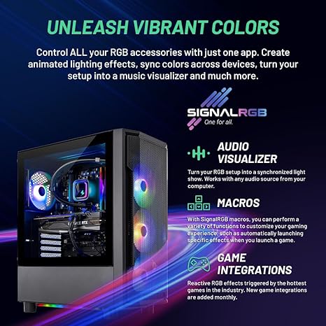 Skytech Gaming Shadow PC Desktop Ryzen 7 5700X 16GB 1TB SSD RTX 4060 - Black - Like New