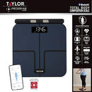 TAYLOR SMART TOTAL BODY COMPOSITION SCALE WITH PRECISION HUB APP - BLACK - Brand New