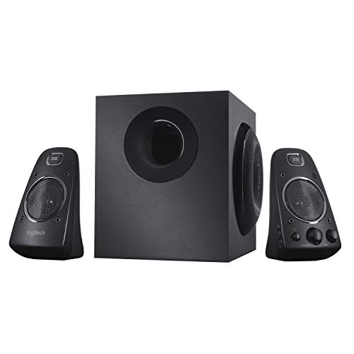 Logitech Z623 400 Watt Home Speaker System, 2.1 Speaker System - Black - Like New