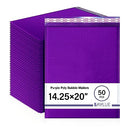 Purple Bubble Mailers 14.25x20, Self Seal Poly Padded Envelopes