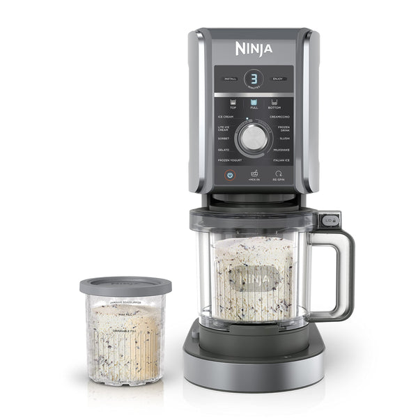 NINJA CREAMI DELUXE ICE CREAM & FROZEN TREAT MAKER FOR ICE - Scratch & Dent