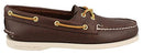 SPERRY WOMEN'S AUTHENTIC ORIGINAL BOAT SHOES - SMOOTH BROWN - SIZE 10 - Like New