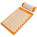 ProsourceFit Acupressure Mat and Pillow Set for Pain/Relax Muscle - Orange - Brand New