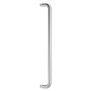 LUXE HOME GLASS SHOWER DOOR TOWEL 24" STAINLESS STEEL SLIDING POLISHED CHROME - Like New