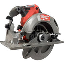 MILWAUKEE ELECTRIC M18 FUEL 6-1/2 INCH CIRCULAR SAW TOOL ONLY RED/BLACK - Like New