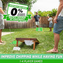 GOSPORTS BATTLECHIP VERSUS GOLF GAME INCLUDES TWO 3 FT X 2 FT TARGETS - GREEN - Like New