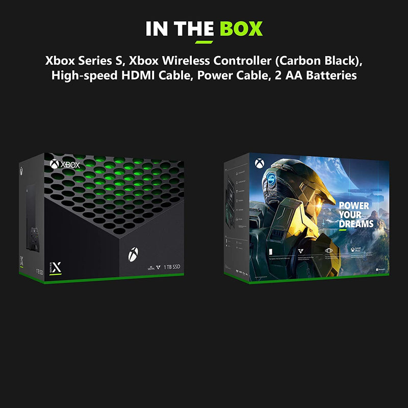 For Parts: XBOX SERIES X 1TB GAME CONSOLE RRT-00001 - BLACK - NO POWER