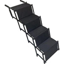 AVITEC PORTABLE 4 STEP PET STAIRS - BLACK - Like New