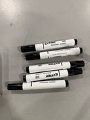 EXTRIC PERMANENT MARKERS 12 COUNT SMEAR PROOF - BLACK - Brand New