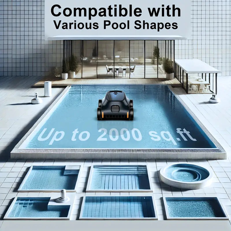 SEAUTO SAT 10 CORDLESS POOL VACUUM - Like New