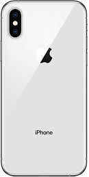 For Parts: APPLE IPHONE XS 64GB AT&T MT8V2LL/A SIlVER - DEFECTIVE SCREEN/LCD