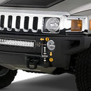 DaSen 32" 180W Curved LED Light Bar Front Lower Bumper H3 2006-2010, Black - Brand New