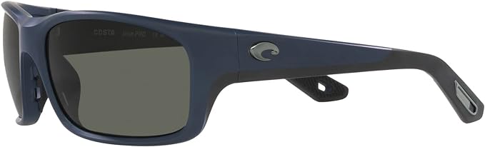 Costa Del Mar Jose Pro Rectangular Sunglasses - Gray Polarized/MIDNIGHT BLUE Like New