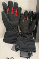 VENUSTAS HEATED GLOVES U1-TOUCH - RED/BLACK Like New