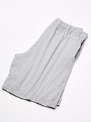 ESSENTIALS BY SEVEN APPAREL MEN SOLID COTTON KNIT SHORTS SIZE XL - GRAY - Brand New