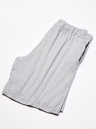 ESSENTIALS BY SEVEN APPAREL MEN SOLID COTTON KNIT SHORTS SIZE XL - GRAY - Brand New