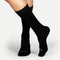BOMBAS WOMEN'S LIGHTWEIGHT CALF SOCK 4-PACK - SIZE: WOMEN M 8-10.5 - BLACK - Like New