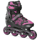 ROCES Children's Jokey 3.0 Inline Skates, Size 2 1/2-4 1/2 - Black/Pink - Brand New