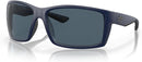 Costa Del Mar Men's Reefton Rectangular Sunglasses 06S9007 - MATTE BLUE/GREY - Like New