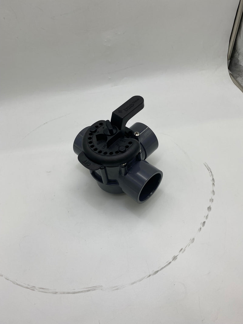 PENTAIR - 3-WAY POOL WATER DIVERTER VALVE 2-1/2 - GRAY - Scratch & Dent