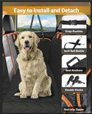 VICTOPER DOG CAR SEAT COVER - ORANGE/BLACK - Brand New