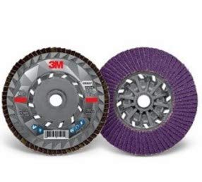 3M 405-638060-05903 4.5 X 0.87 IN. 769F T27 40 PLUS GRIT FLAP DISC - GRAY - Brand New